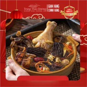 Nấm Quý Vân Nam - Set Nấm Quý Hầm Gà Vịt Chim Heo Lẩu Nấm Thơm Ngon Bổ Dưỡng Trùng Thảo Đường