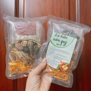 Gói Hầm Gà Tần Nấm Quý, Lẩu Nấm Thơm Ngon Bổ Dưỡng