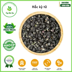 Hắc kỳ tử hàng loại 1, kỳ tử đen Tây Tạng sấy khô, quả to giúp sáng mắt, đẹp da, chống lão hóa