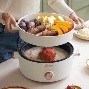 Nồi cơm điện URINGO chống dính dung tích 3L đa năng