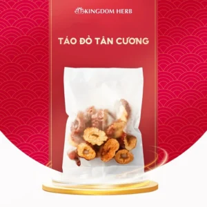 Táo đỏ Tân Cương hữu cơ sấy khô Kingdom Herb thượng hạng 10g (mẫu thử)