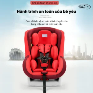 Ghế an toàn cho trẻ em trên ô tô dành cho trẻ sơ sinh và trẻ nhỏ 0-4 tuổi, mẫu phổ thông gắn trên ô tô đơn giản