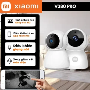 CAMERA IP V380 Pro 360 độ 1080P FHD Camera WiFi Security Cam Chống nước IR Night Vis