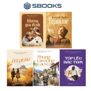 Combo 5 Cuốn : Không Gia Đình + Người Mẹ + Đồi Gió Hú + Những Tấm Lòng Cao Cả + Túp Lều Bác Tom