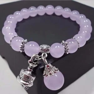 Vòng tay pha lê đá agate đỏ cho phụ nữ, vòng tay chalcedony, phong cách dân tộc, thời trang unisex, quà tặng sinh nhật ngày lễ tình nhân