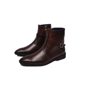 Giày boot nam da bò thật