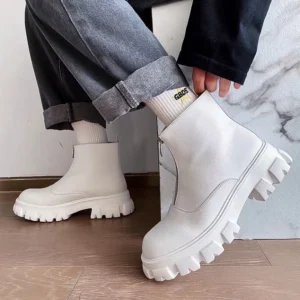 Giày Boot Da Bò Tăng độ cao giành riêng cho nữ và nam - PANTU UNISEX