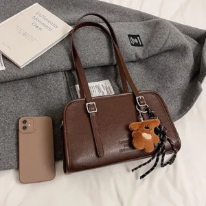 Mới cao cấp nhẹ sang trọng Vintage nách đi lại một vai túi xách nữ