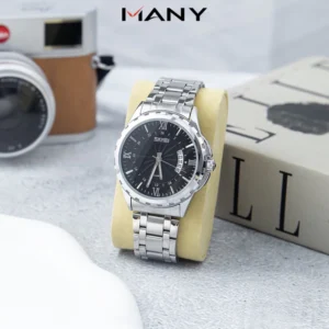 Đồng Hồ Nam Skmei 6216 Dây Kim Loại – Sang Trọng, Lịch Ngày, Chống Nước 3ATM ManYi Watch