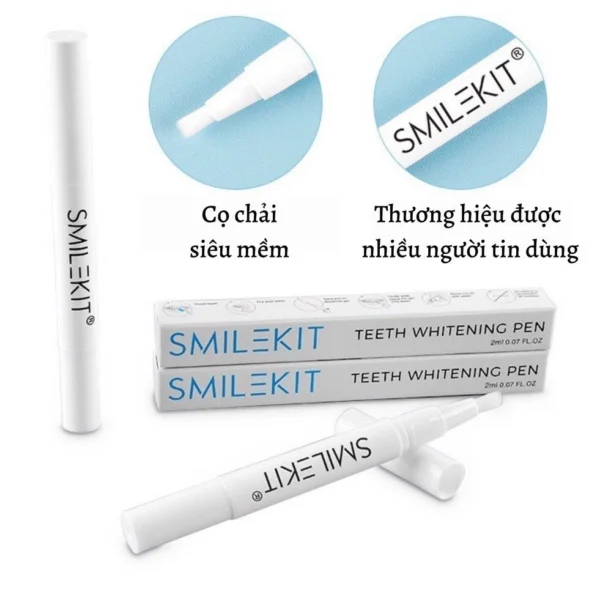Gel Tẩy Trắng Răng Tại Nhà SmileKit 2025 - Hiệu Quả Nhanh Chóng, An Toàn Tuyệt Đối, Giúp Răng Trắng Sáng Tự Nhiên