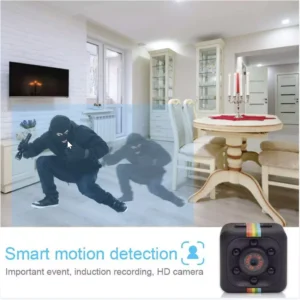 HW- Camera mini Quay Chụp Ảnh Ban Đêm HD, Dùng Thẻ Nhớ Lưu Vòng Lặp, Pin Trâu, Góc Chụp Rộng
