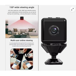 HW-Camera Wifi Góc Nhìn Rộng 90 Độ, Độ Phân Giải 1080P, Pin Trâu, Kết Nối Với App Điện Thoại