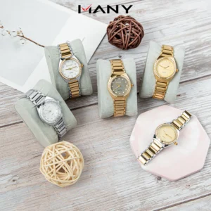 Đồng hồ dây inox Bonaier 029 mặt tròn chính hãng đeo tay thời trang