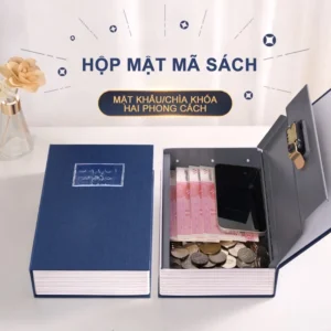 Két sắt bảo mật hình quyển sách 24 x 15.5 x 5.5cm