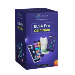 Phần Mềm Tiếng Anh ELSA Speak 1 Năm - Tự Tin Giao Tiếp Với 10 Phút Mỗi Ngày