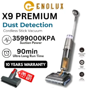 Máy Hút Bụi Khô & Ướt X8 PRO / X9 PREMIUM | Cây Lau Nhà Thông Minh Diệt Khuẩn 99.9%|Hàng sẵn có